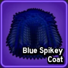 Blue Spikey Coat